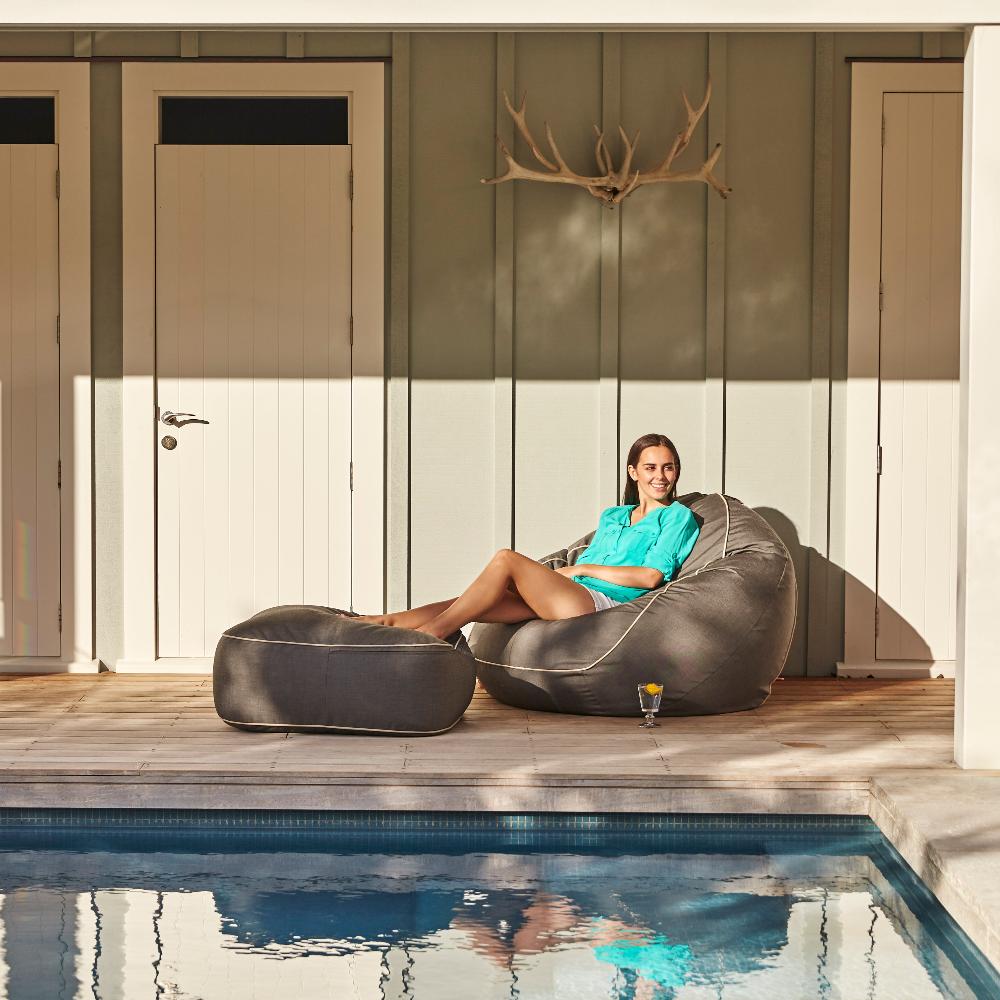 Marine Bean Ottoman