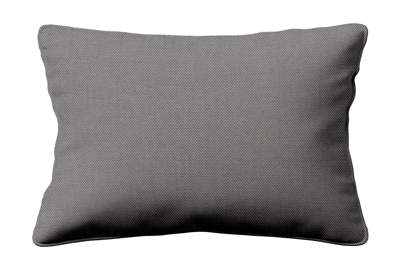 Natte Cadet Grey Sunbrella Outdoor Cushion (Discontinued Fabric)