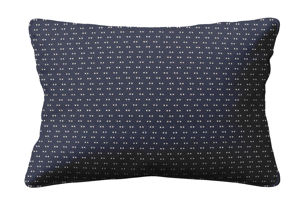 Dinghy Navy Sunbrella Outdoor Cushion