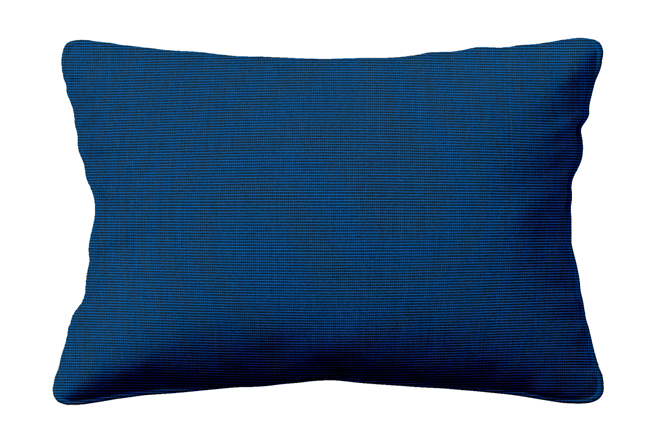 Marine Royal Blue Tweed Sunbrella Outdoor Cushion