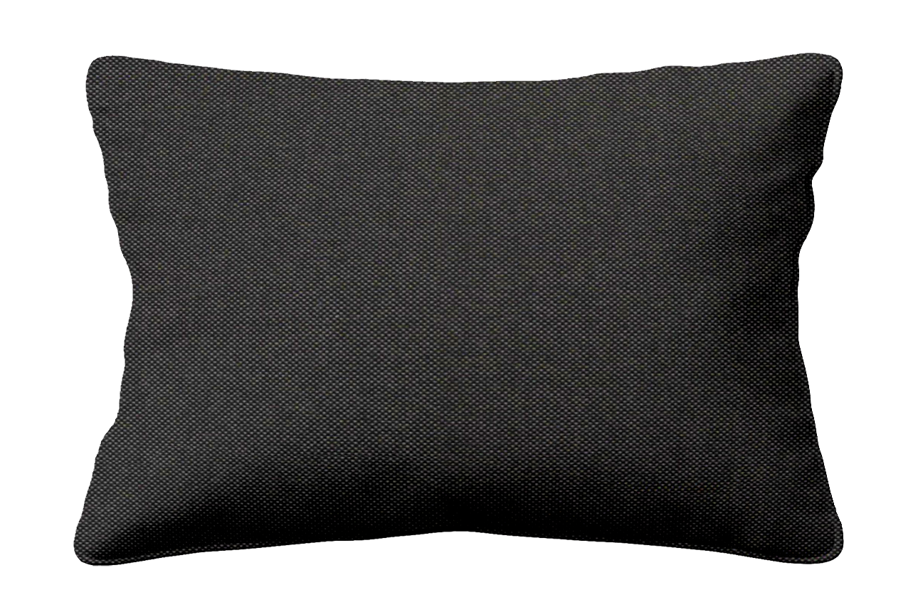 Natte Charcoal Black Sunbrella Outdoor Cushion