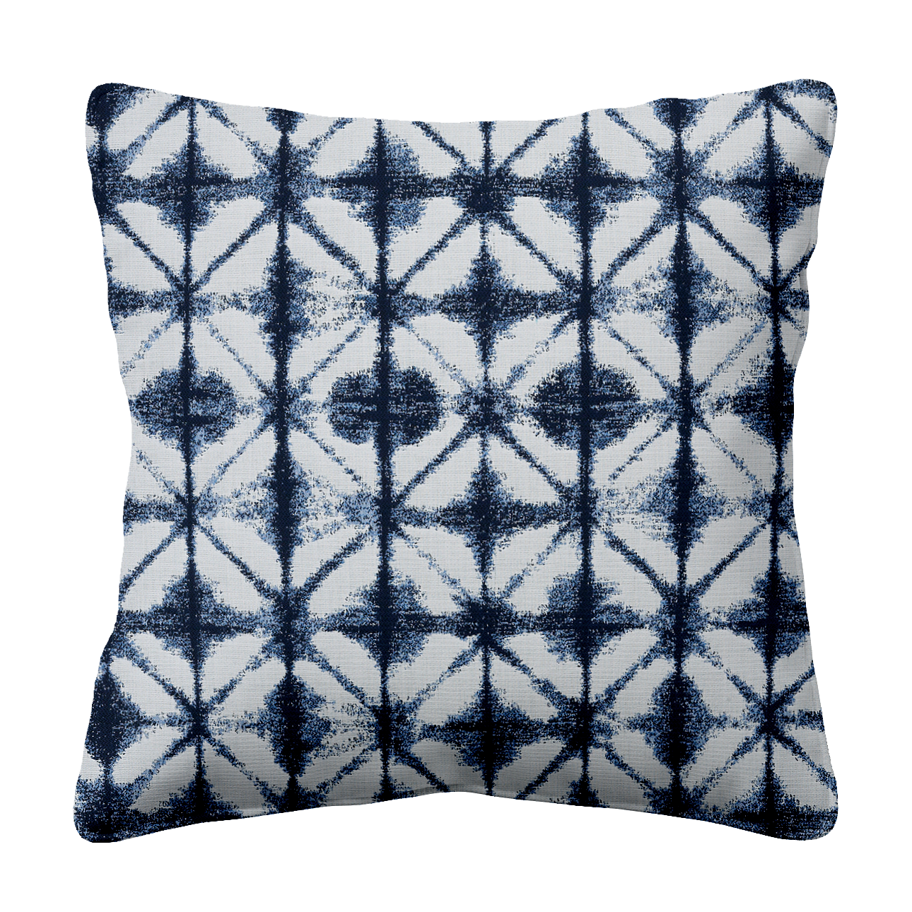 Midori Indigo Sunbrella Outdoor Cushion (Discontinued Fabric)