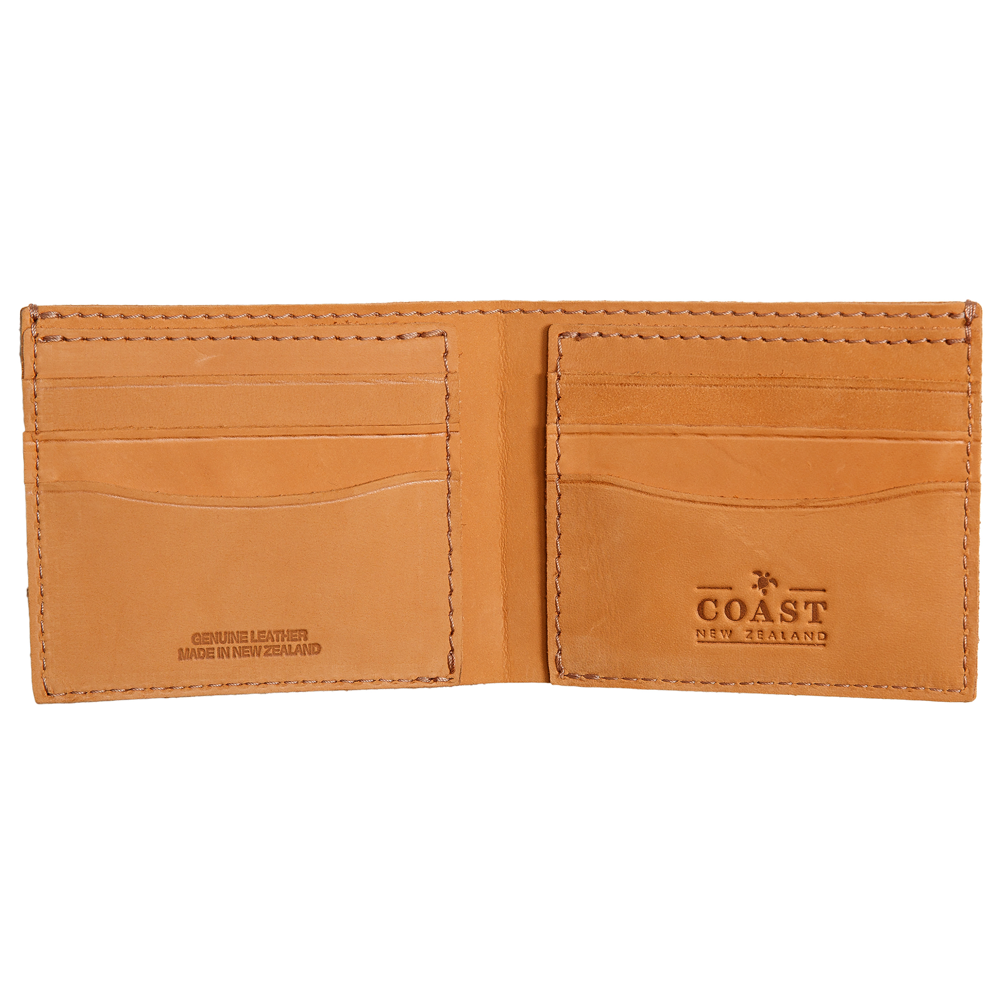 Leather Billfold Tan (XL) (Discontinued Line - slightly faded)